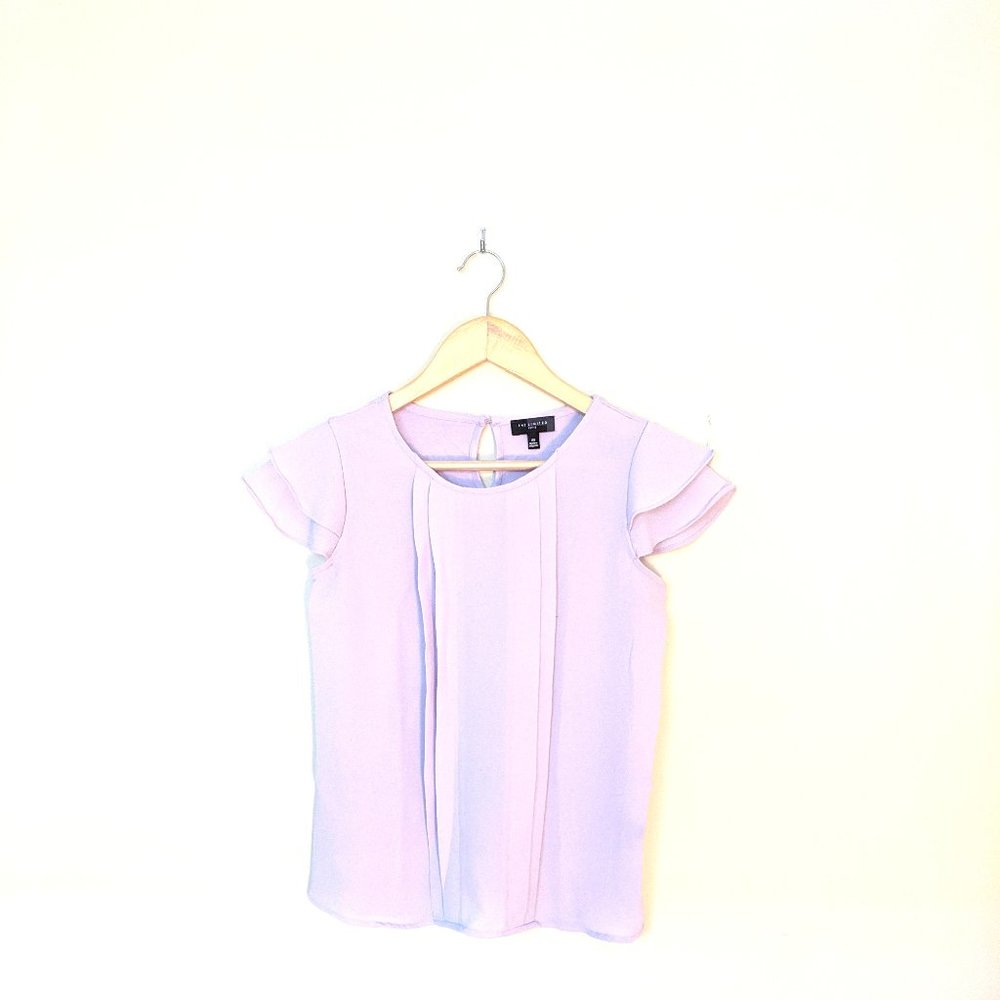 THE LIMITED lavander blouse